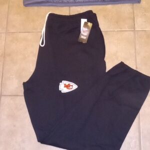 Kansas City Chiefs Men's Dri Fit Joggers Sweatpants NWT